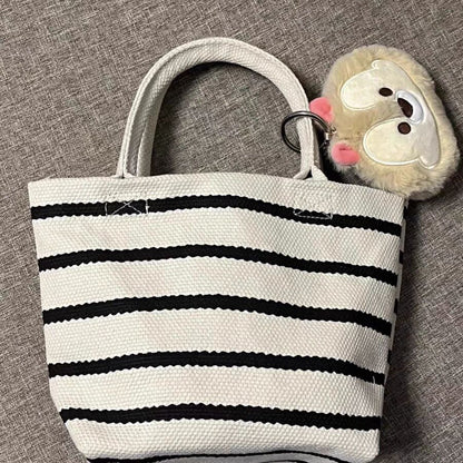 Bolso tote pequeño para mujer, bolso hobo de hombro, bolso tote pequeño de lona beige 