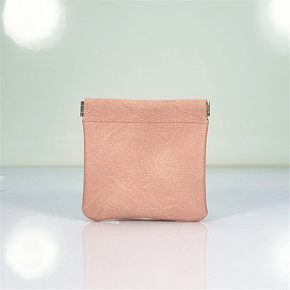 Automatic closing data cable, earphone portable storage bag, lipstick key, cosmetics portable small bag,