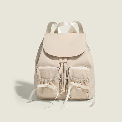 Mochila ligera de nailon, mochila informal Summer Academy, bolso de mano de nailon 