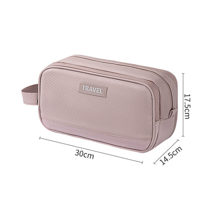 Cosmetic bag, business trip toiletries storage bag, three-layer dry and wet separation men's toilet bag, makeup bag organizer,Makeup bag with compartments,