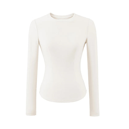Hourglass Waist Long Sleeve T-Shirt