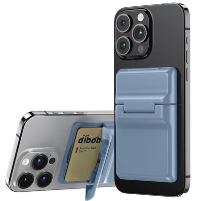 MagSafe Wallet for iPhone - Heavy Duty MIL-STD Snap-On Phone Magnetic Wallet and Phone Card Holder - Detachable and Slim Hard Case for iPhone 17 Pro Max /16 Pro Max/15/14/13/12 Series -dropshippingabc.com