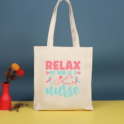 Bolso bandolera de lona estampada, bolso de compras moderno y ligero, bolso de algodón de gran capacidad, paquete de 2 unidades tipo hobo. 