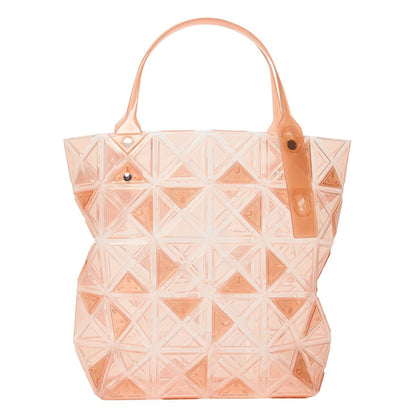Transparent Crystal Bag for Women Grid Pattern