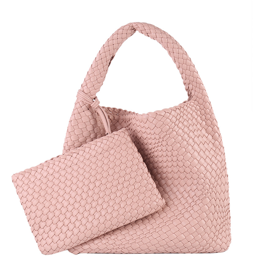 Bolso Hobo grande tejido para uso diario 2 en 1