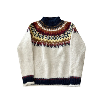 Women's Vintage Pattern Sweater