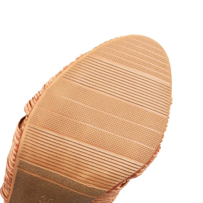 Single-Strap Buckle Fish Mouth Heels