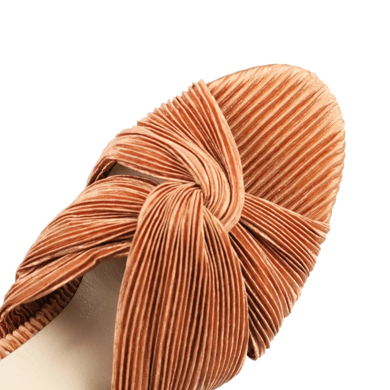 Single-Strap Buckle Fish Mouth Heels