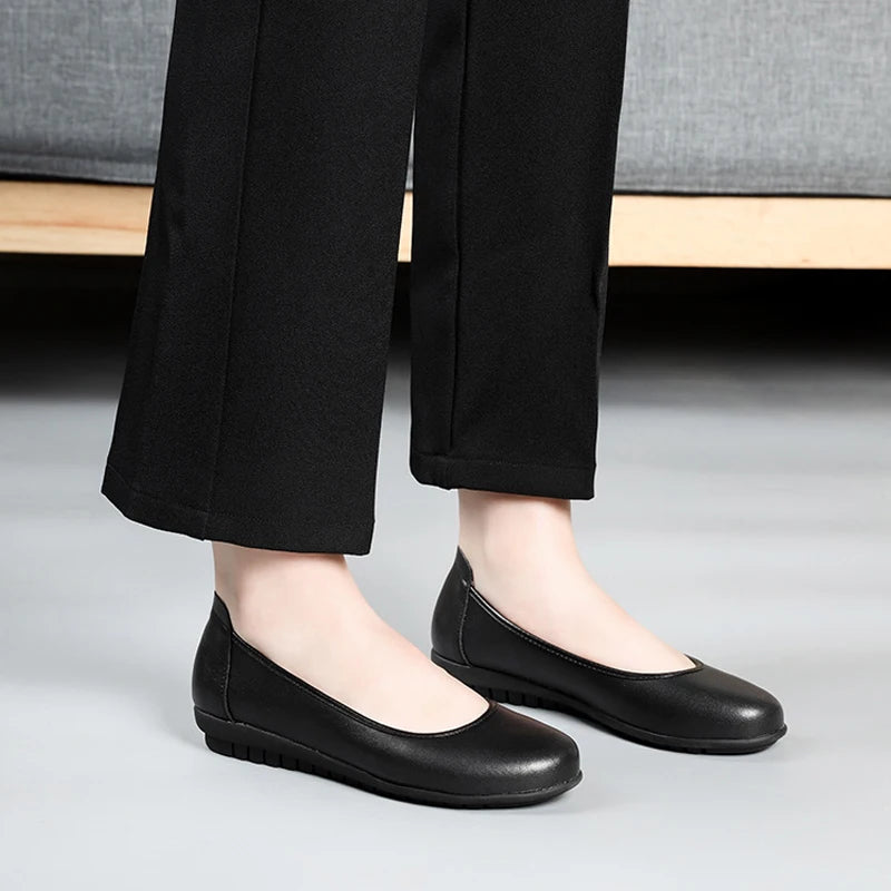 Women's Genuine Leather Driving Loafers