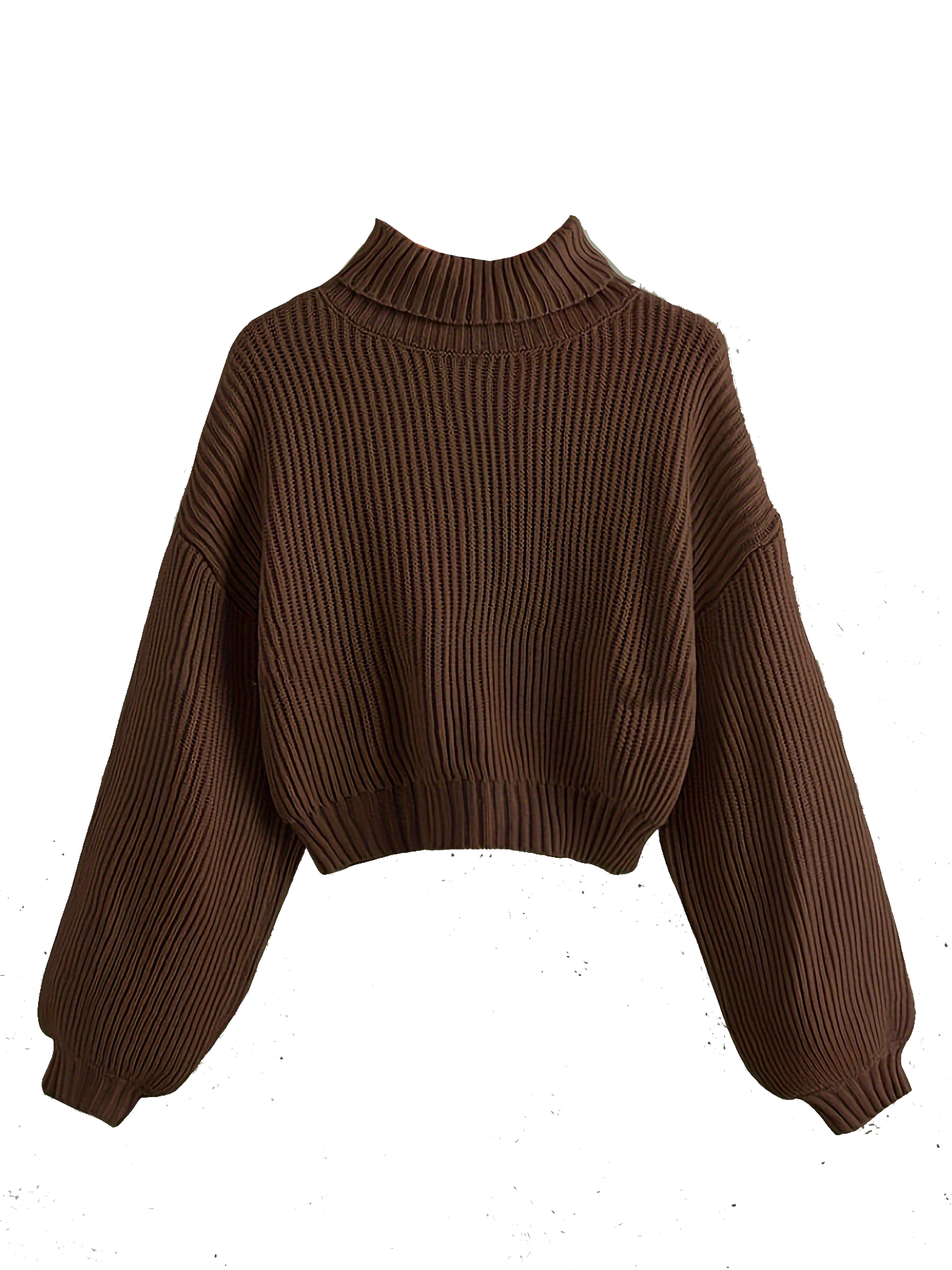 Turtle Neck Elegant Long Sleeve Sweater