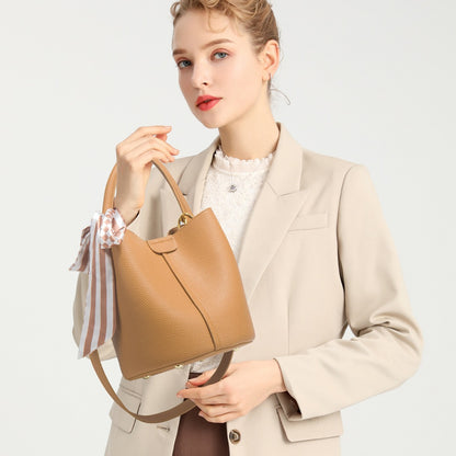 Bolso pequeño tipo cubo elegante para mujer – Diseño de mano y bandolera con gran capacidad para el día a día 