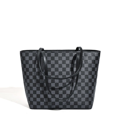 Bolso de compras extragrande de lujo ligero, bolso tote portátil y versátil para mujer, bolso de hombro 