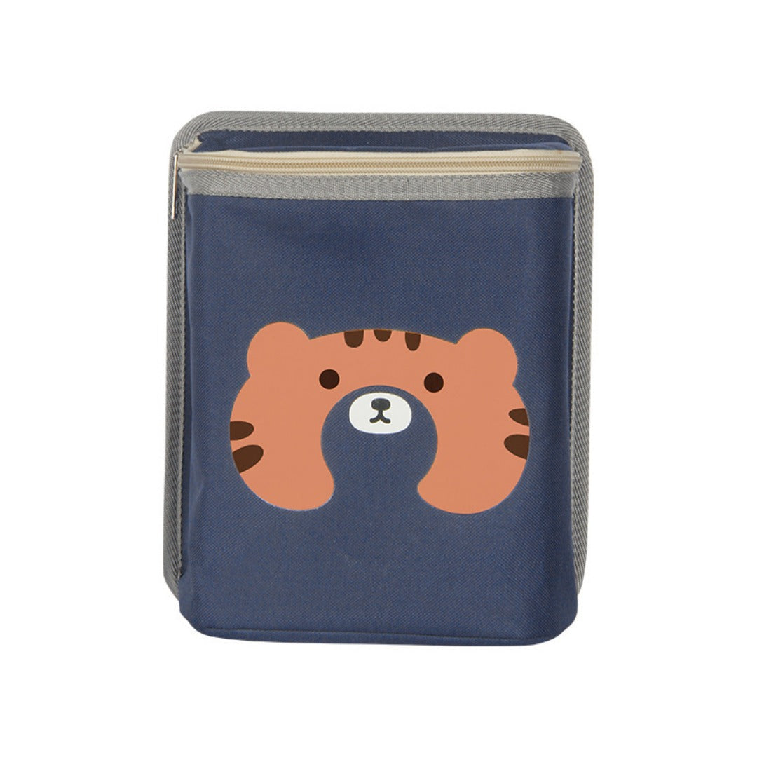 Car cartoon thermal insulation bag, car seat back multi-functional thermal insulation bag, car aluminum film storage bag