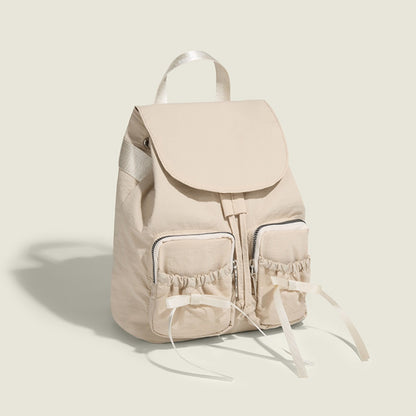 Mochila ligera de nailon, mochila informal Summer Academy, bolso de mano de nailon 