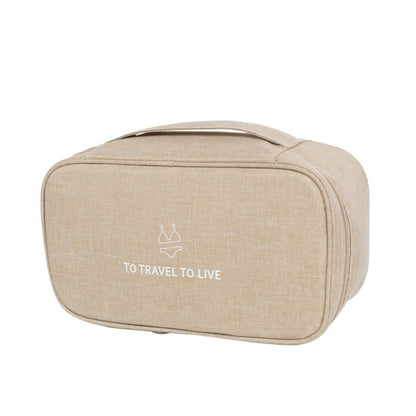 Oxford cloth underwear and socks storage bag, modern simple and fashionable large-capacity convenient finishing bag, underwear storage bag