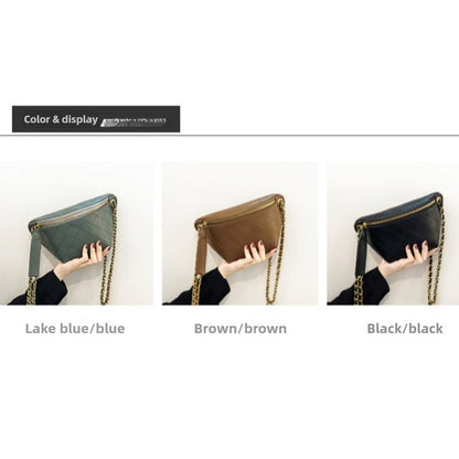 Riñonera de moda – Bolso bandolera elegante para mujer, ideal para el día a día gracias a su cadena ajustable. 