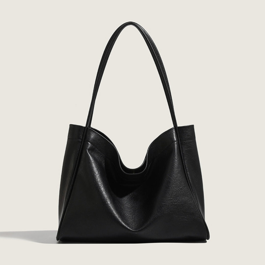 Bolso tote elegante para mujer – Bolso de hombro retro, minimalista y versátil para el día a día, ideal para otoño e invierno 