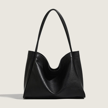 Bolso tote elegante para mujer – Bolso de hombro retro, minimalista y versátil para el día a día, ideal para otoño e invierno 