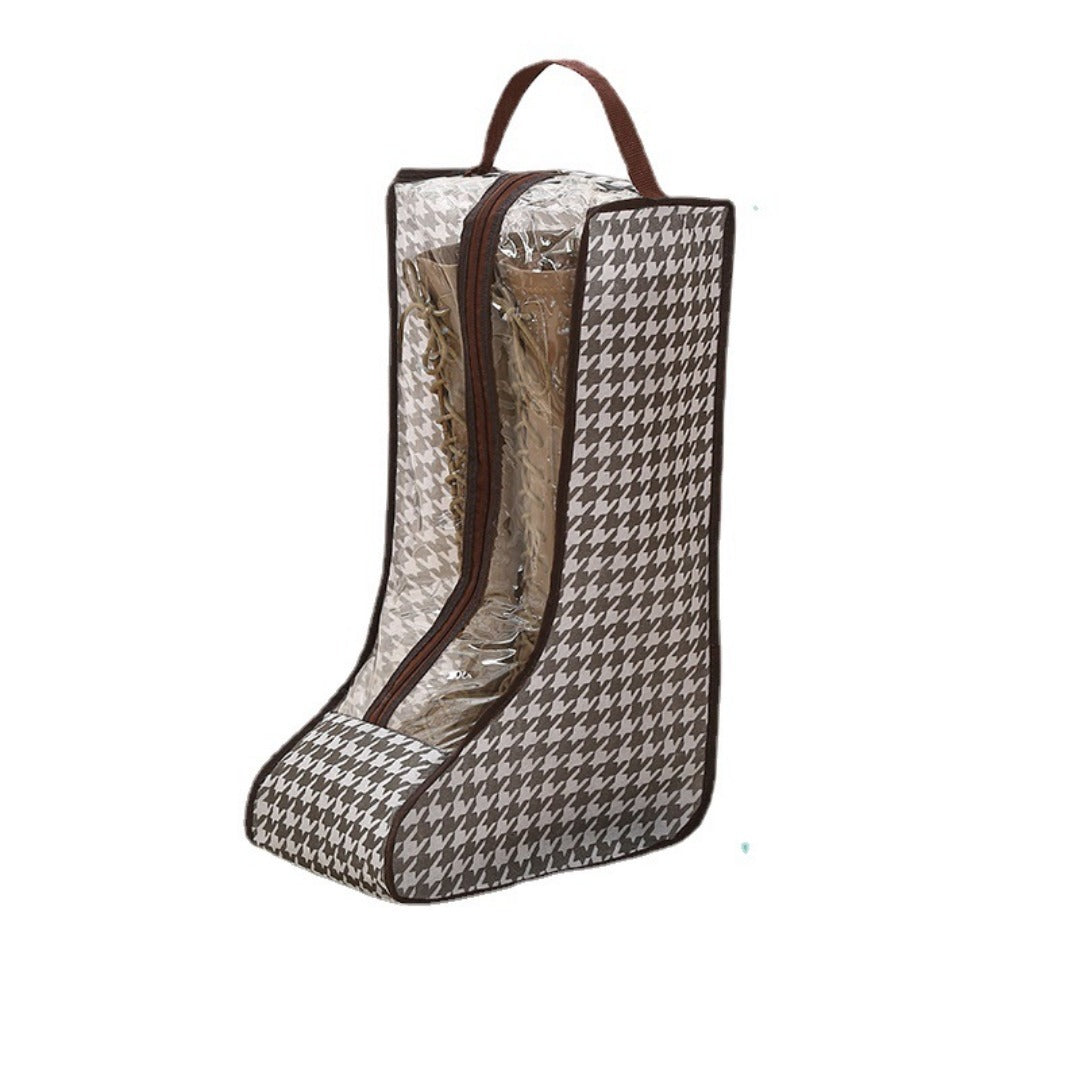 Bolsa para guardar zapatos, bolso multifuncional transparente para zapatos, bolsa para zapatos a prueba de polvo y humedad, bolsa protectora para botas altas y cortas. 
