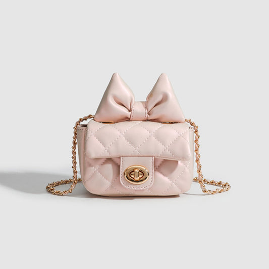 Mini fashion small square bag, summer ballet sports style bow mini crossbody bag, rhombus mini crossbody bag for women, toddler purse