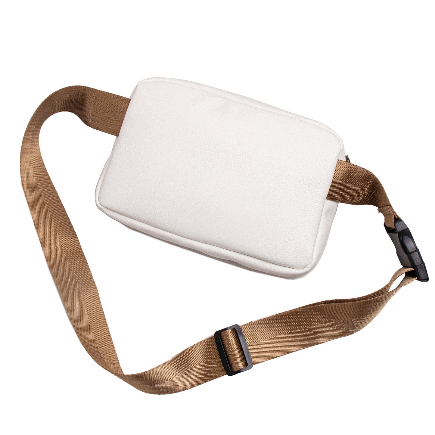 Riñonera multifuncional de moda: bolso de hombro ajustable, ideal para viajes, deportes y correr. Confeccionada en piel vegana. Bolso bandolera elegante para mujer. 