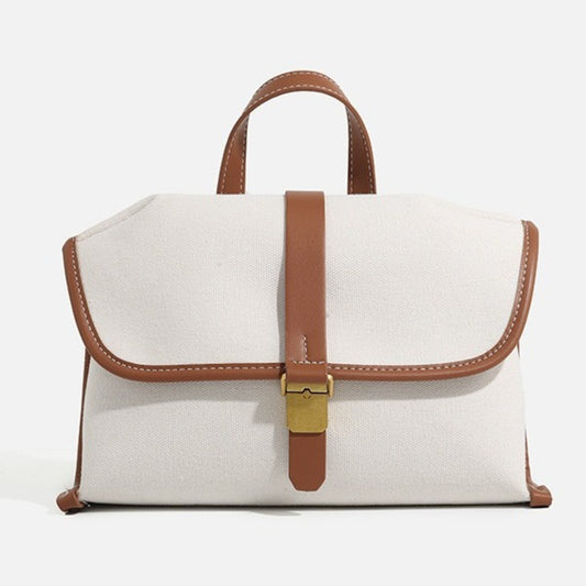 Bolso bandolera vaquero, bolso informal de lona para mujer, bolso tote cuadrado 
