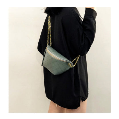 Riñonera de moda – Bolso bandolera elegante para mujer, ideal para el día a día gracias a su cadena ajustable. 