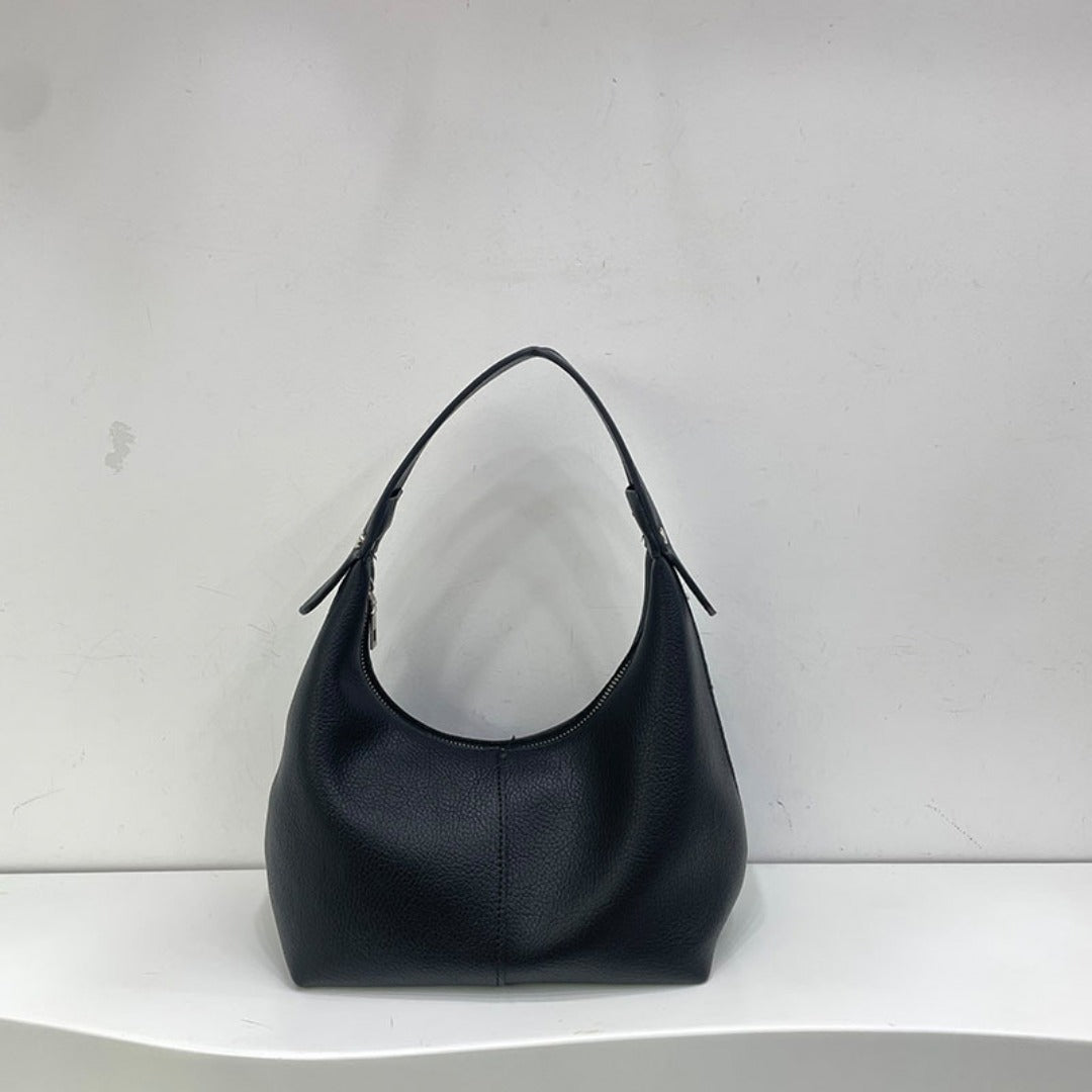 Bolso bandolera pequeño y elegante – Bolso de hombro versátil para quienes se desplazan al trabajo en otoño e invierno, elegante bolso hobo para mujer 