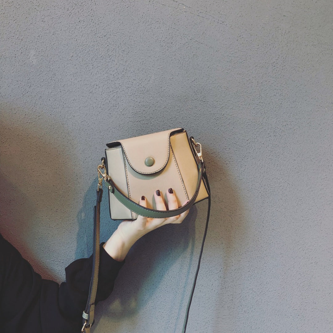 Mini crossbody bucket bag, bag women's fashion simple mini crossbody purse, versatile shoulder crossbody bag