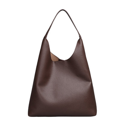Bolso hobo retro informal, bolso de mano de moda, bolso de hombro de gran capacidad para mujer, de poliuretano. 