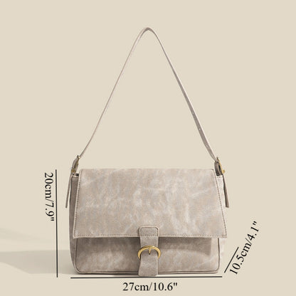 Hobo bag for women, large capacity portable commuter armpit bag, versatile shoulder bag, vintage tote bag