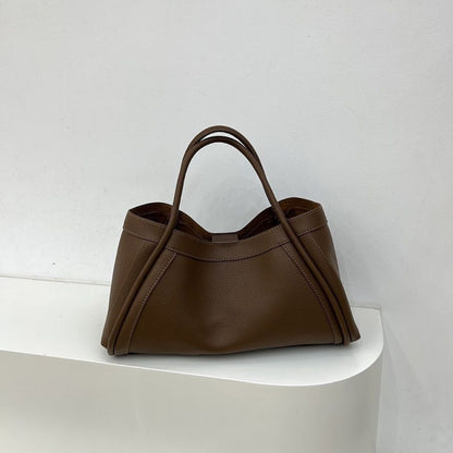 Bolso de mano grande con asa superior, bolso tote informal, minimalista, popular y versátil, bolso tote retro para ir al trabajo, bolso de hombro con correa cruzada
