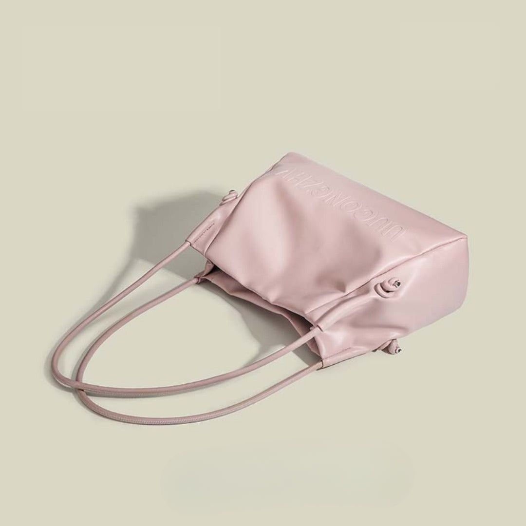 Bolso de gran capacidad, popular en otoño e invierno; bolso de hombro de moda para mujer; bolso de mano para el día a día; bolso tote hobo versátil. 