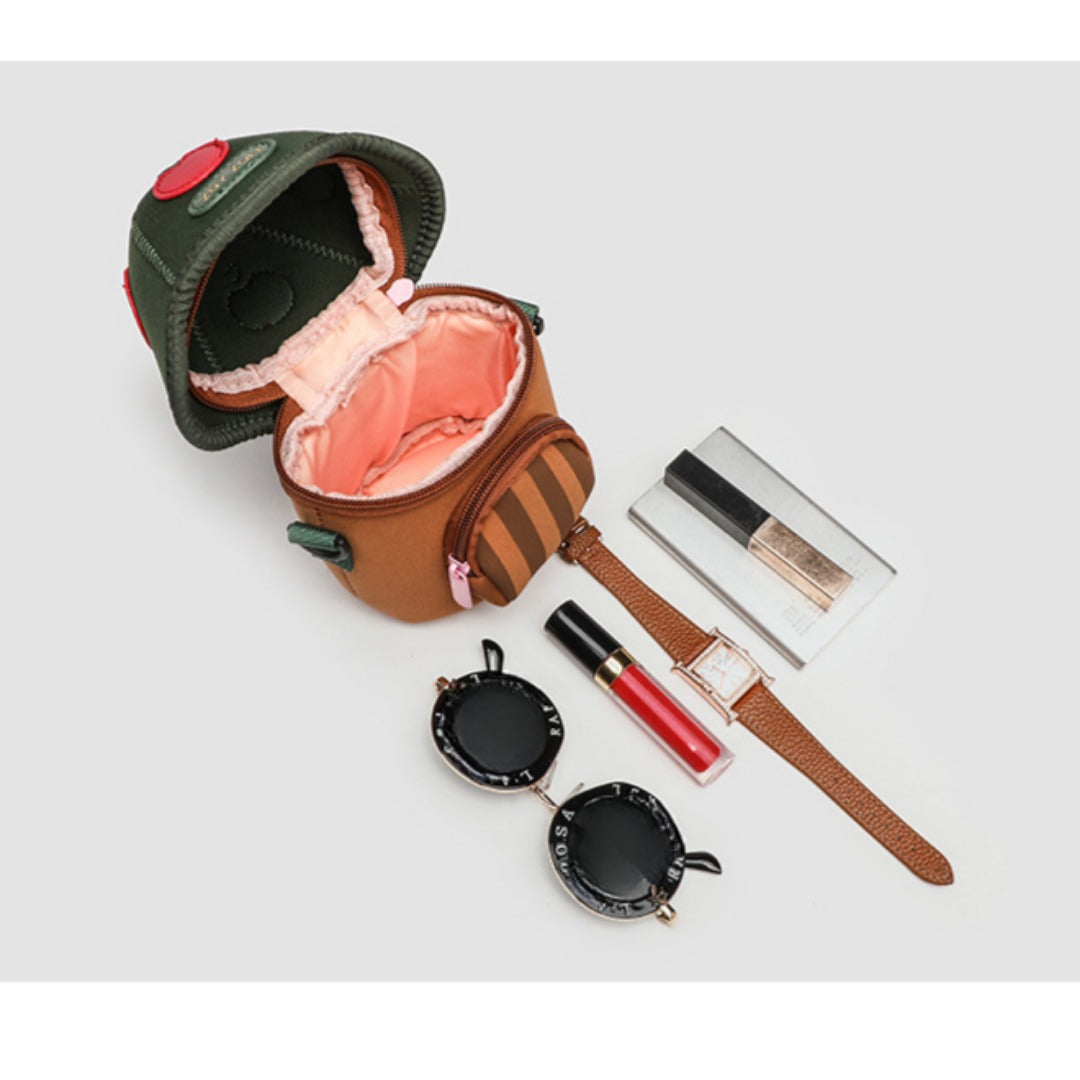 Toddler Purse – Adorable Children's Cool Cute Mushroom Purse, Lightweight Versatile Crossbody Bag for Going Out