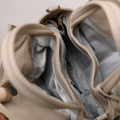 Bolso bandolera de piel auténtica para mujer, bolso hobo de piel auténtica, bolso bandolera minimalista de piel suave 