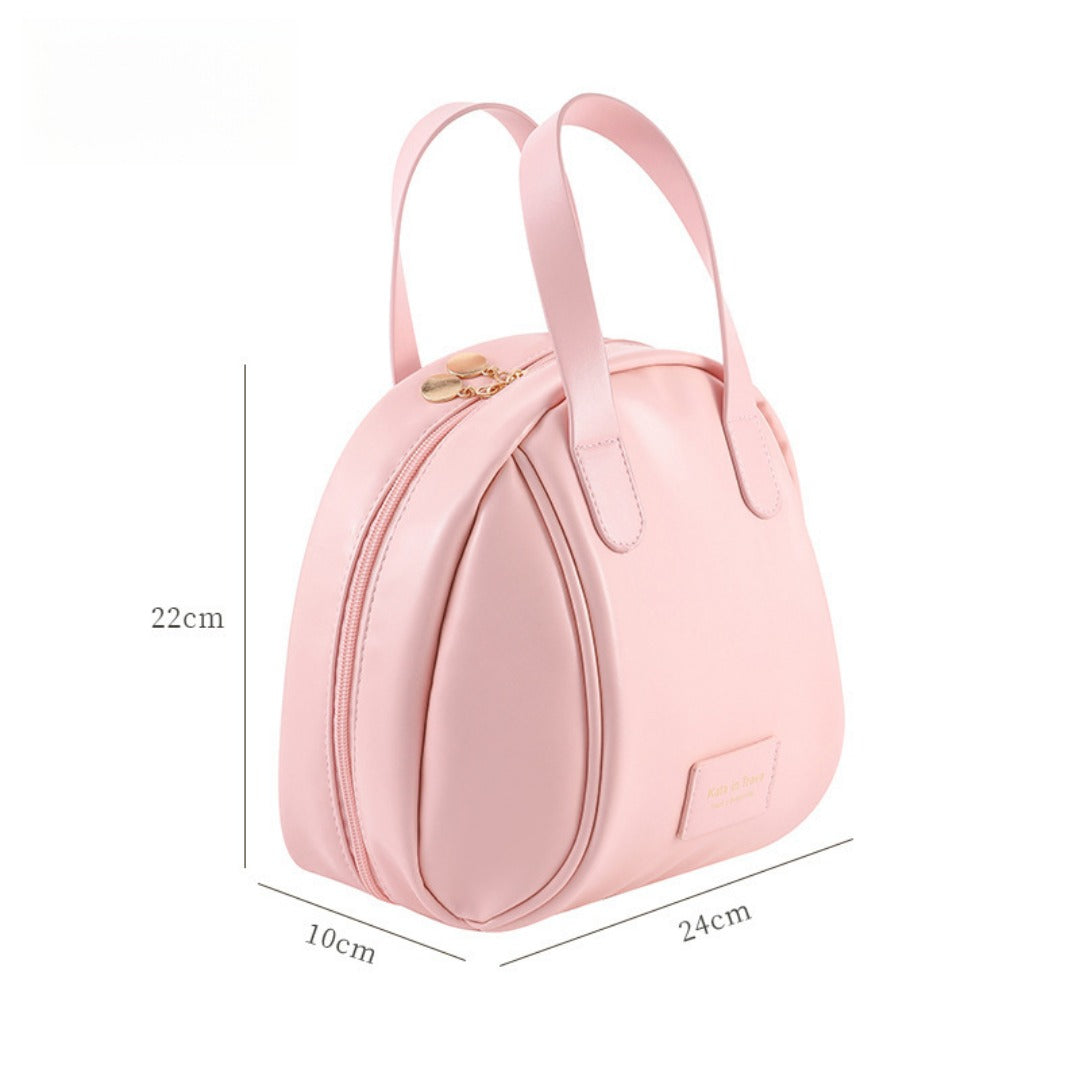 Neceser de maquillaje, bolsa de cosméticos impermeable, bolsa para guardar productos de cuidado de la piel, neceser de viaje portátil de gran capacidad, organizador de neceseres de maquillaje. 