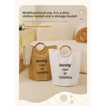 Cesto de lavandería Tote para ropa, cesta de gran capacidad para pantalones y ropa, cesta de lavandería impermeable de poliéster 