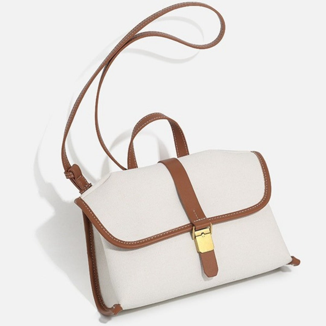 Bolso bandolera vaquero, bolso informal de lona para mujer, bolso tote cuadrado 