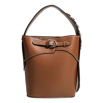 Bolso de mano pequeño y elegante tipo cubo – Bolso bandolera elegante para el día a día y bolso tote compacto estilo hobo 