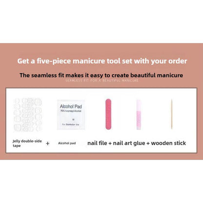 1052- Uñas postizas hechas a mano, de presión, removibles. Uñas con dibujo hecho a mano.