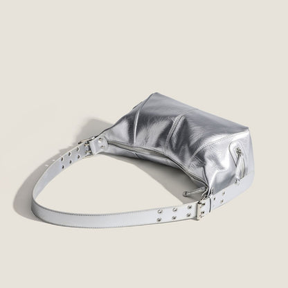 Bolsos hobo pequeños para mujer. Bolso de hombro estilo retro de estilo londinense, bolso versátil. 