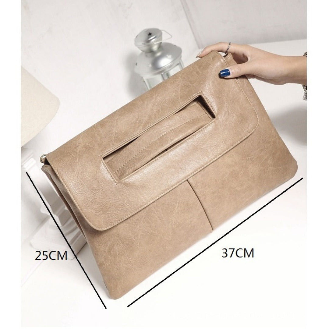Large capacity clutch purse evening clutch bag envelope bag