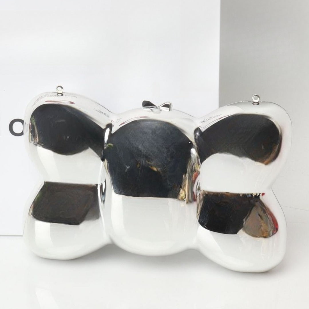 Mini bolso acrílico de mujer, moderno, bolso de mano con lazo para la noche, bolso para cena de boda, bolso de mano informal, bolso de mano para fiesta, bolso de graduación, bolso de fiesta. 