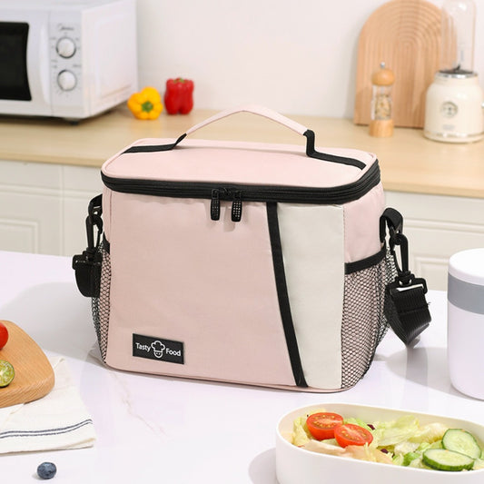 Bolsa de picnic para exteriores, bolsa para el almuerzo con correa cruzada, bolsa térmica para el hombro, bolsa para el almuerzo, bolsa para guardar bebidas frías y frutas 