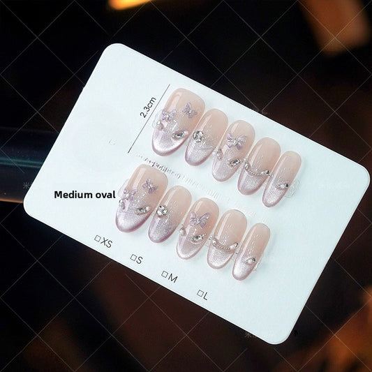 0961- Handmade press on nails fake nails removable