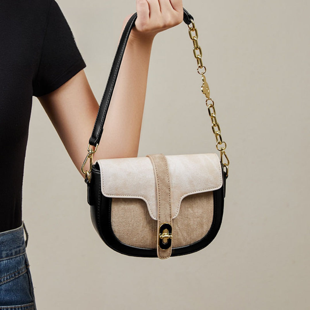 Retro Saddle Bag, Women's Fashion Shoulder Underarm Bag, stylish Versatile Crossbody Bag Women's Mini