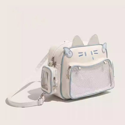 Lindo bolso transparente para niñas pequeñas, mochila para niñas, bolso cruzado para niños y adolescentes 