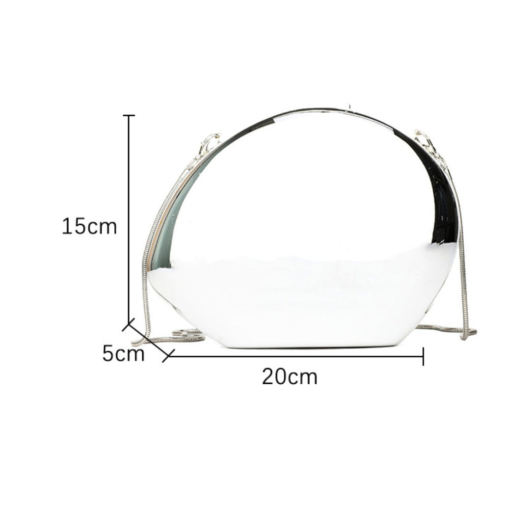 Bolso acrílico dorado, bolso de banquete metálico brillante, bolso de noche, bolsos de noche formales para mujer, bolso de mano, bolso de cena, bolso de mano informal. 