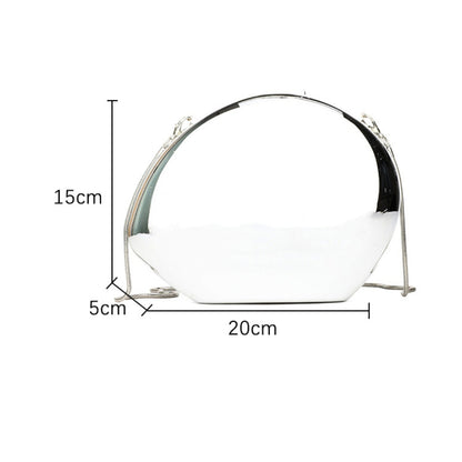 Bolso acrílico dorado, bolso de banquete metálico brillante, bolso de noche, bolsos de noche formales para mujer, bolso de mano, bolso de cena, bolso de mano informal. 