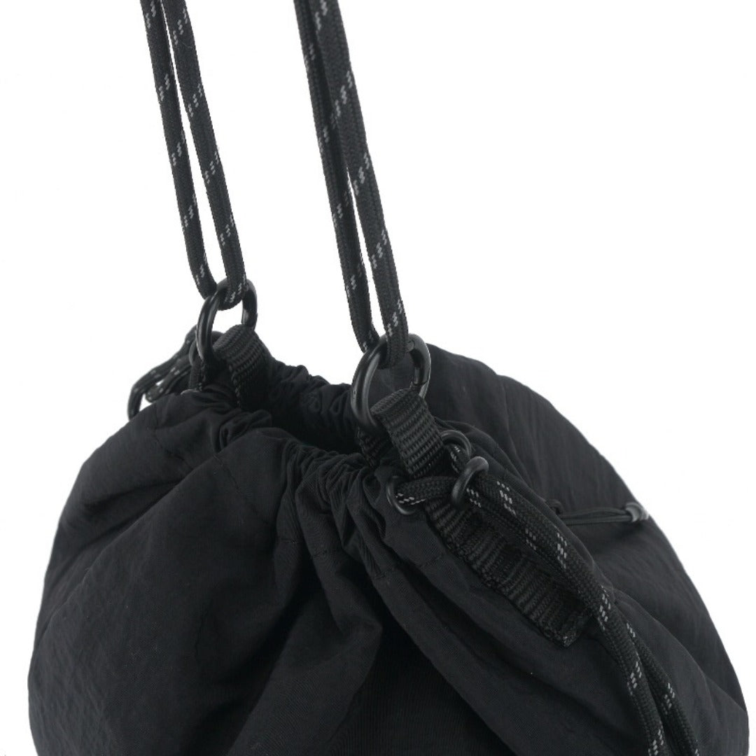 Bucket Bag stylish, Dual Drawstring Crossbody Bag Men's, Outdoor Sports and Leisure Bag